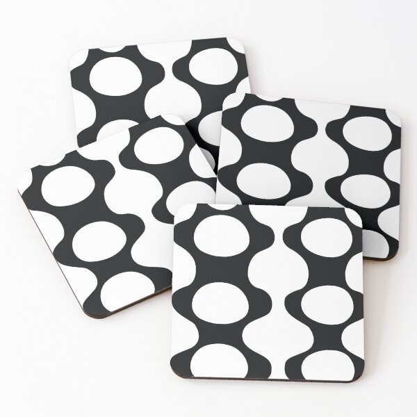 Item preview, Curves and Circles Black and White designed and sold by 6256design.