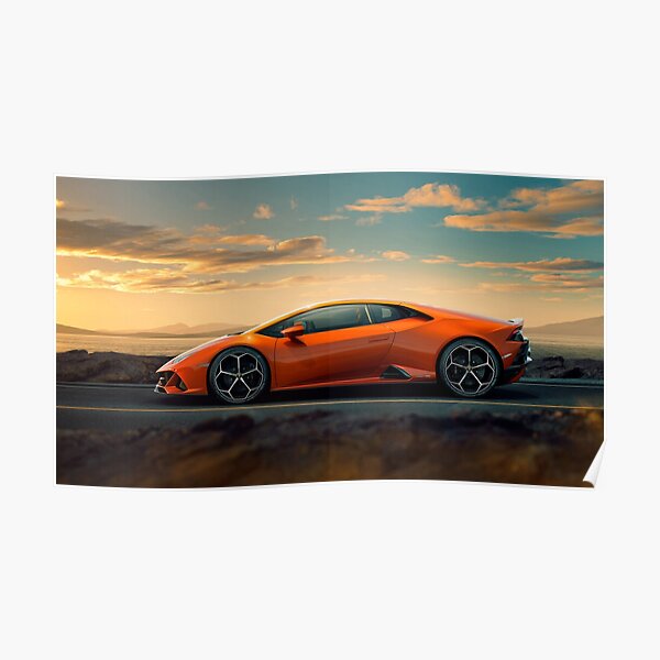 Lamborghini Huracan EVO Poster