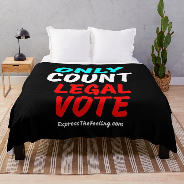 Item preview, Only Count Legal Vote designed and sold by ETFStore.