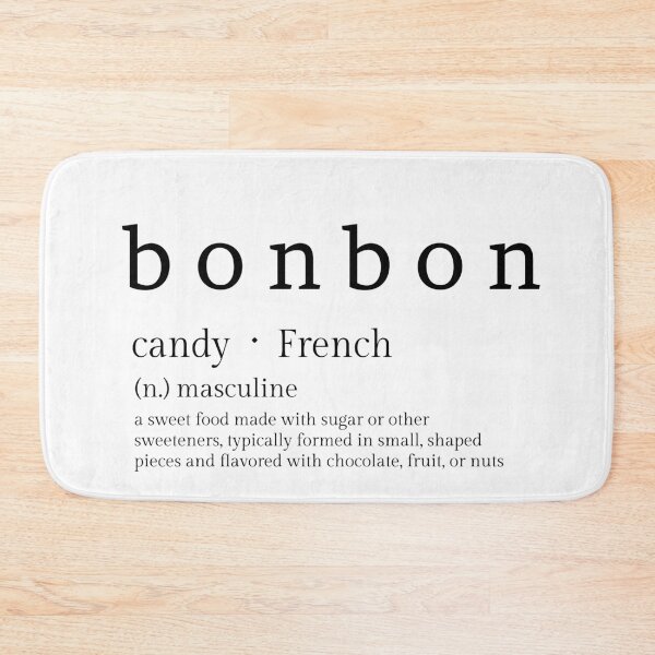 Aperçu de l'œuvre bonbon - bonbon - mot français esthétique créée et vendue par Anouck Heyer.