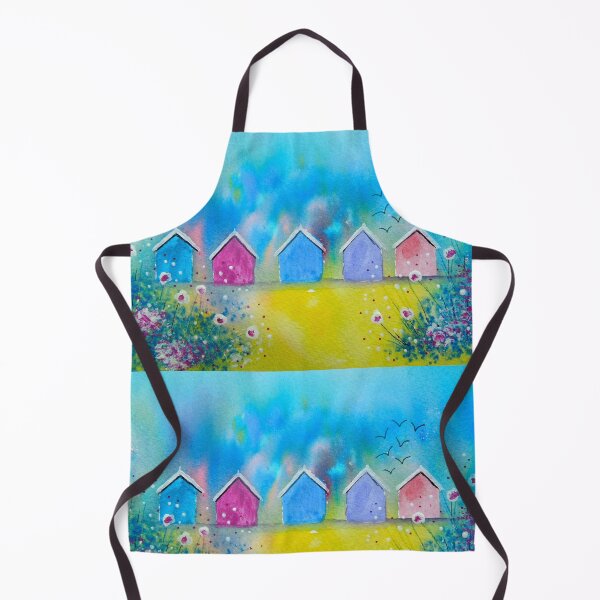 Item preview, Colourful Beach Huts designed and sold by FrancesArt.