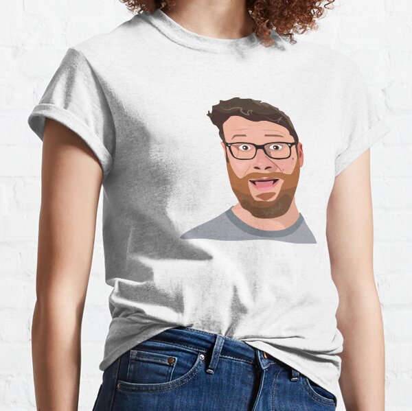 Seth Rogen Shirt Design Retro Style Cool Fan Art T-shirt 90s Poster 358 Tee  -  Canada