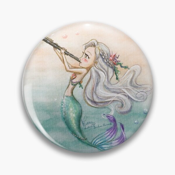 Item preview, Ste-Anne Mermaid Clarinet Playing designed and sold by SteAnneMermaid.