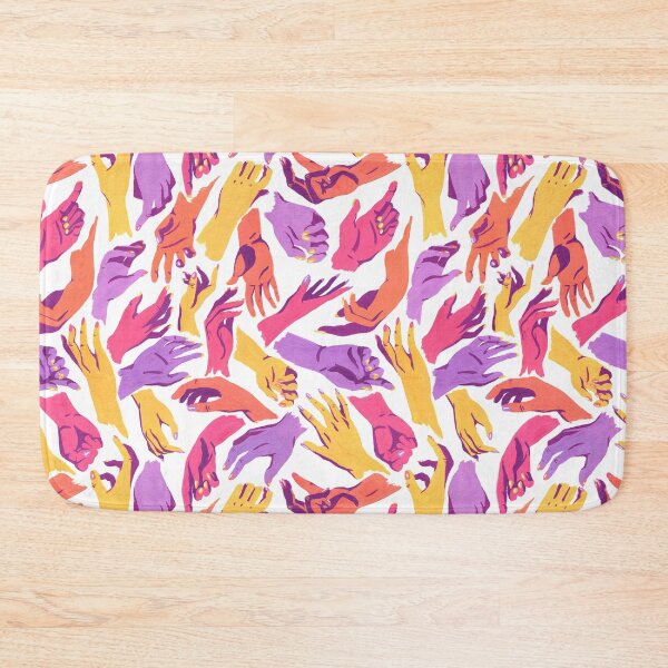 Item preview, Gestural Hands Pattern - Multicolor designed and sold by Caroline D.