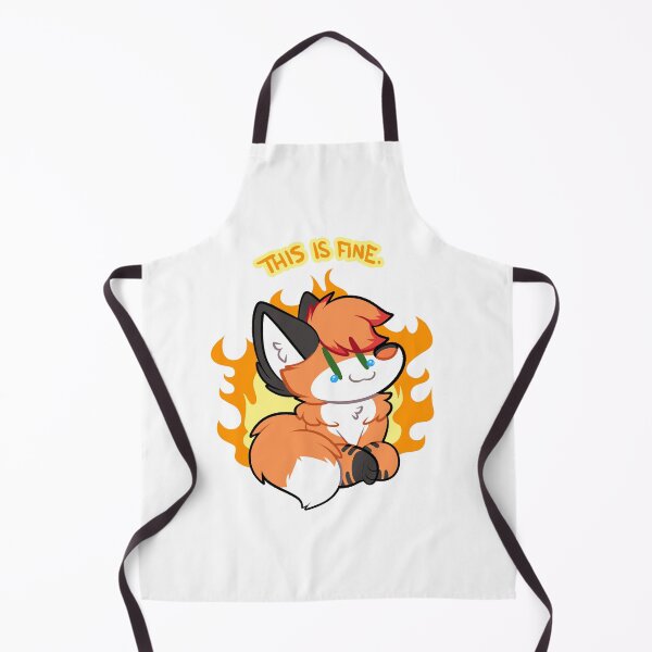 Item preview, This is fine.... designed and sold by LupusetVulpes.