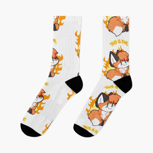 Item preview, This is fine.... designed and sold by LupusetVulpes.