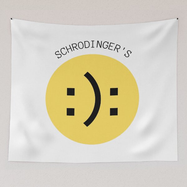 Item preview, Schrodinger's Smiley - Schrödingers Smiley designed and sold by mydoodlesateme.