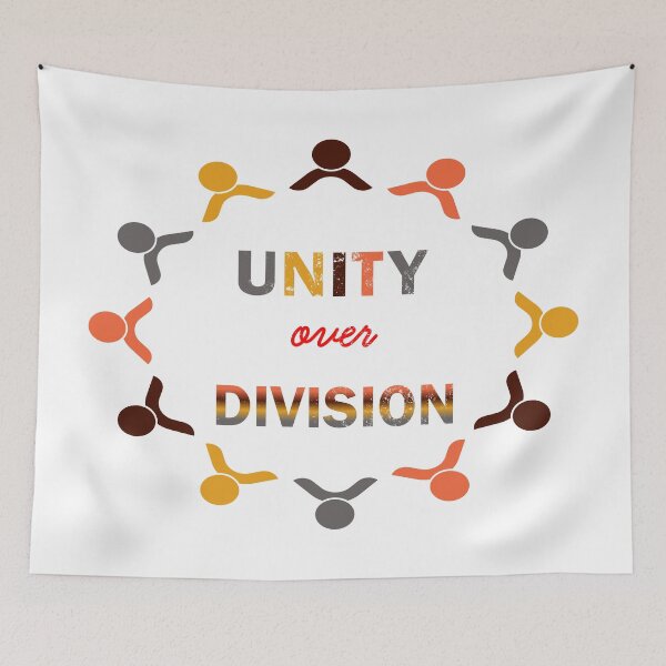 Item preview, Unity Over Division designed and sold by fash-t-shirt.