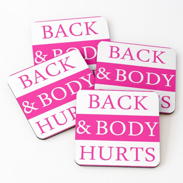 Item preview, back and body hurts designed and sold by hichametta.