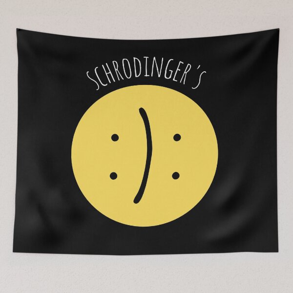 Item preview, Schrodinger's Smiley - Schrödingers designed and sold by mydoodlesateme.