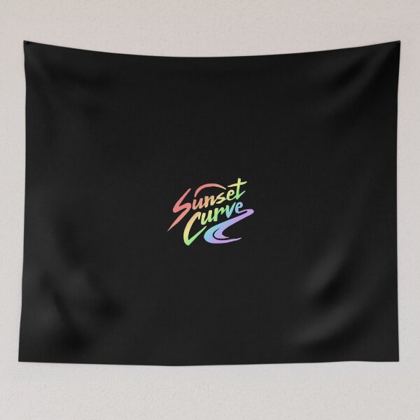 Item preview, Pastel Rainbow Sunset Curve designed and sold by rynbower.