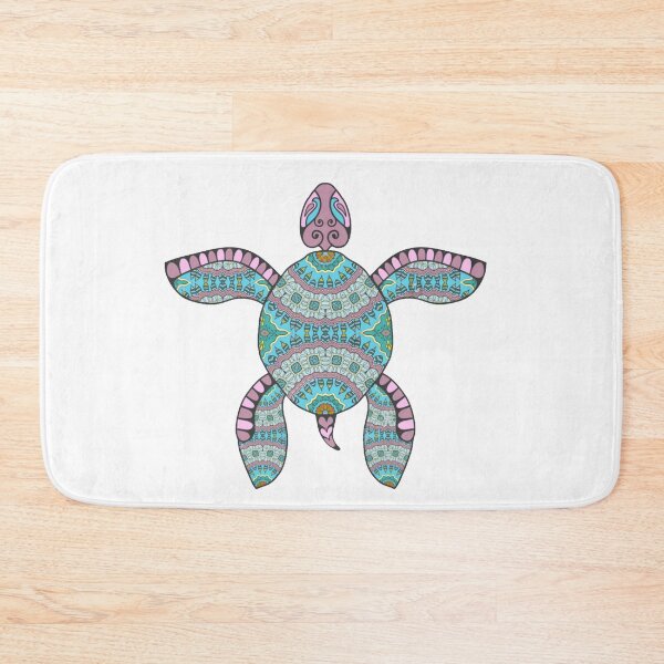 Item preview, Turquoise Polynesian Turtle designed and sold by Aroha Designs.