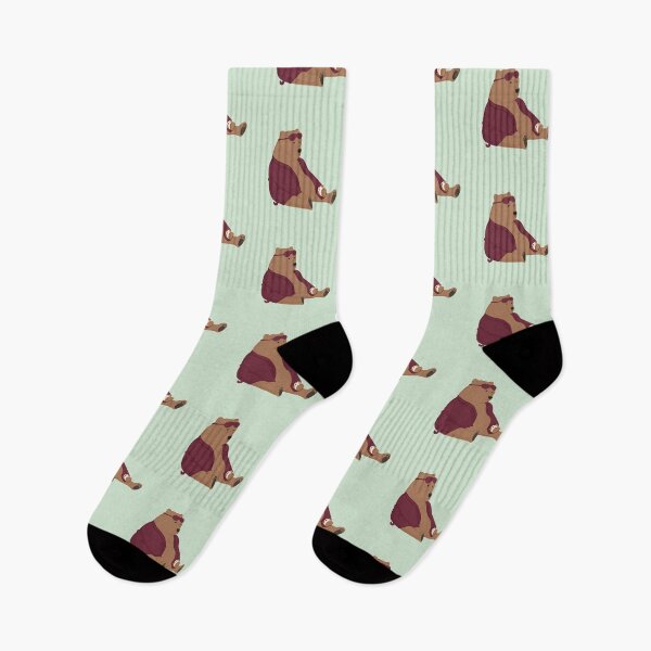 Item preview, Sleepy Bear with Coffee  designed and sold by DoodleDaydream.