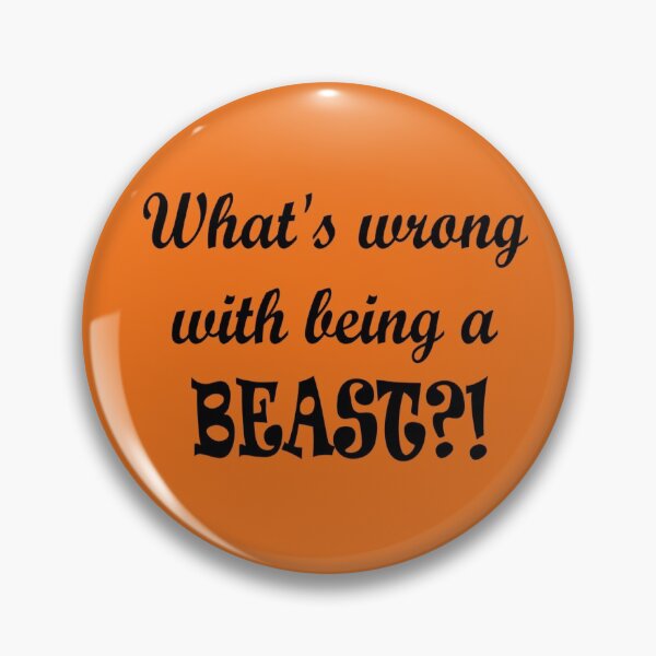 Item preview, Being Beastly (Black Text) designed and sold by DisneyFanatic23.