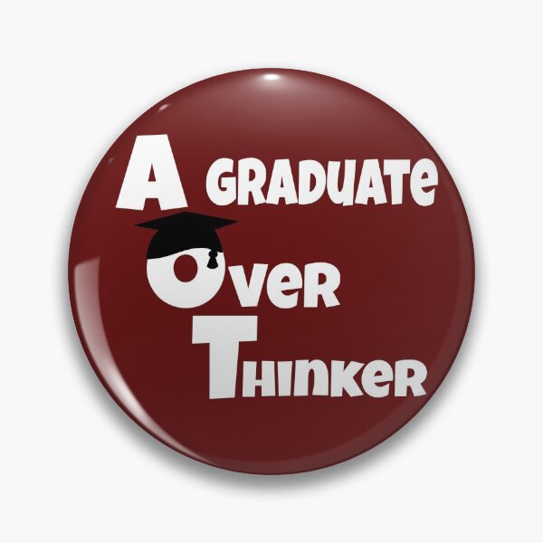 Item preview, A graduate overthinker designed and sold by ArtOfArty.