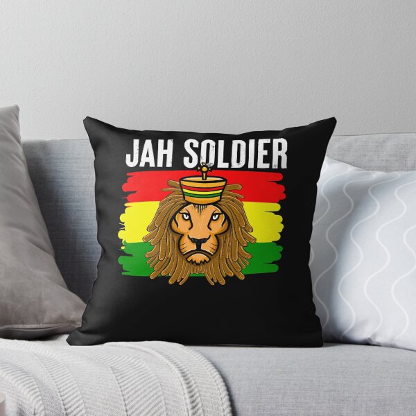 Aperçu de l'œuvre Jah Soldier Reggae Rasta Lovers Gifts Idea créée et vendue par Músico Ilustre.