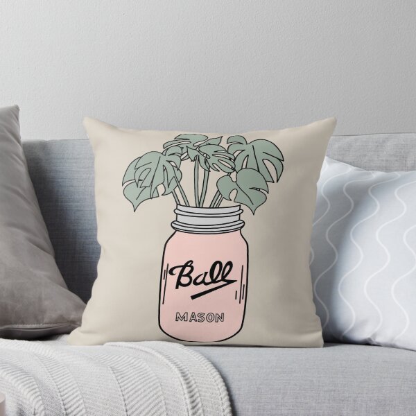 Item preview, Jar with palm leaves designed and sold by morgananjos.