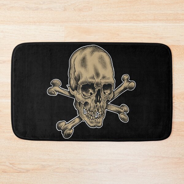 Item preview, Skull and Crossbones Neo Traditional Tattoo  designed and sold by SevenRelics.