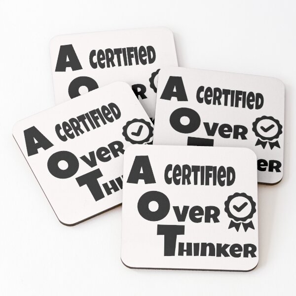 Item preview, A certified overthinker designed and sold by ArtOfArty.