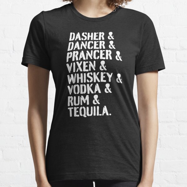 Reindeer and Alcohol List Essential T-Shirt