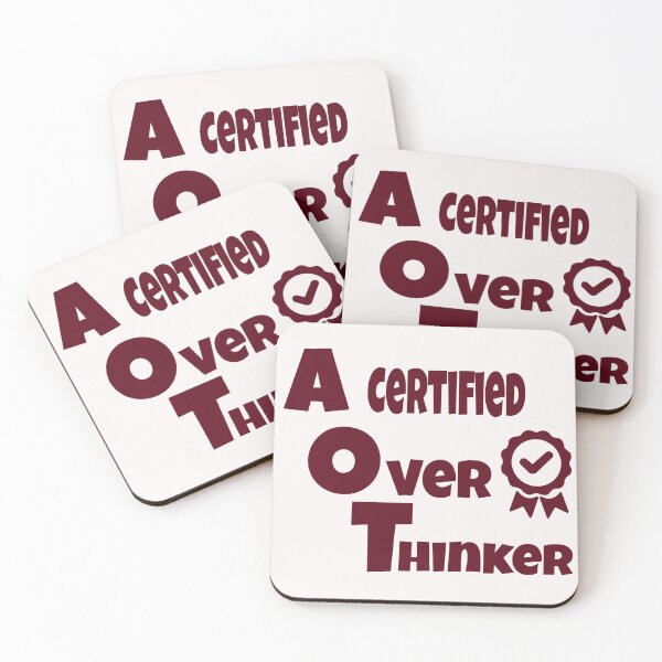 Item preview, A certified overthinker designed and sold by ArtOfArty.