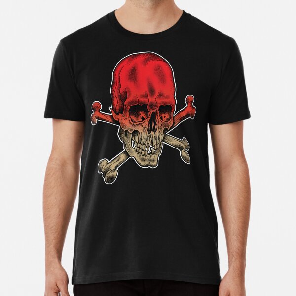 Item preview, Skull and Crossbones Neo Traditional Tattoo  designed and sold by SevenRelics.