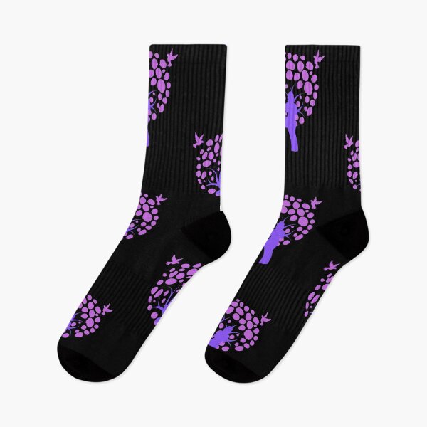 Item preview, Violet Purple Tree Pose designed and sold by foxcreative.