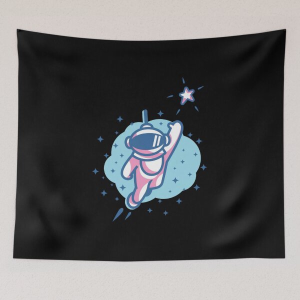 Item preview, cute astronaut  designed and sold by Bizarro23.