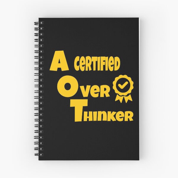 Item preview, A certified overthinker designed and sold by ArtOfArty.
