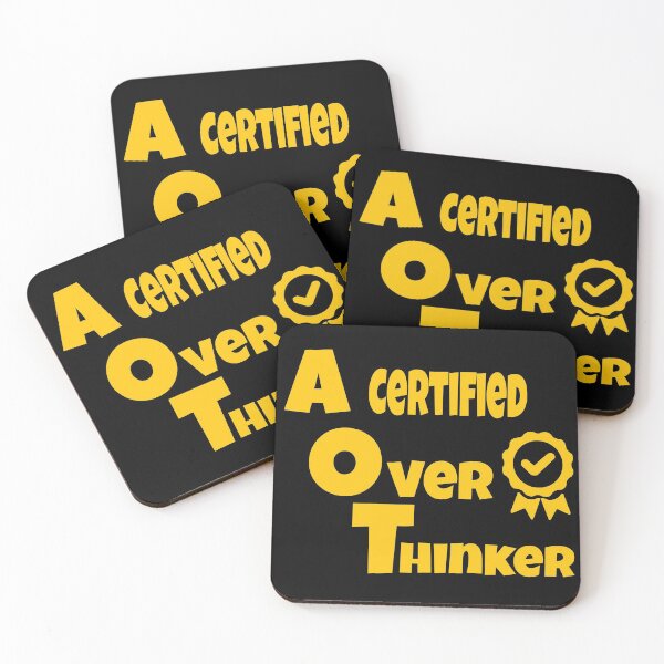 Item preview, A certified overthinker designed and sold by ArtOfArty.