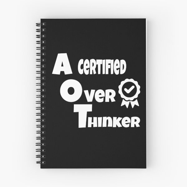 Item preview, A certified overthinker designed and sold by ArtOfArty.