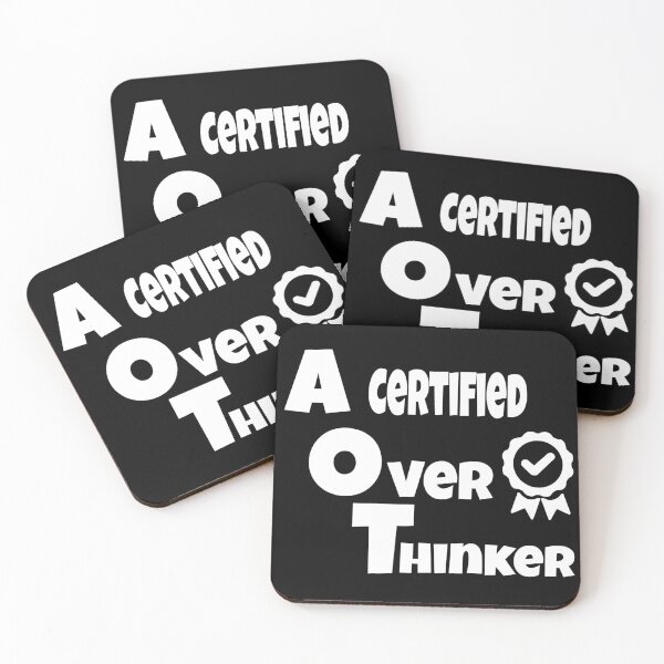 Item preview, A certified overthinker designed and sold by ArtOfArty.