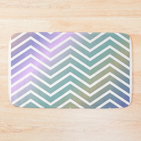 Item preview, Zig Zag Chevron Pattern - Purple Blue Green Chevron designed and sold by ravishdesigns.
