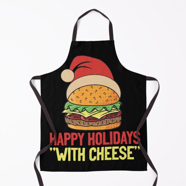 Item preview, Happy Holidays with Cheese Christmas cheeseburger designed and sold by entwistle2.