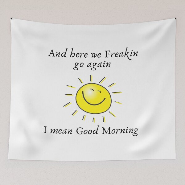 Item preview, Here We Go Again Good Morning Mugs designed and sold by Rcasadesign.