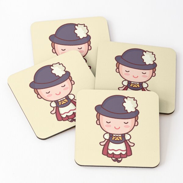 Item preview, Kawaii German Woman Character designed and sold by SLAG-Creative.