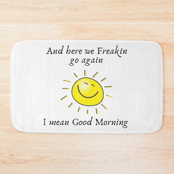 Item preview, Here We Go Again Good Morning Mugs designed and sold by Rcasadesign.