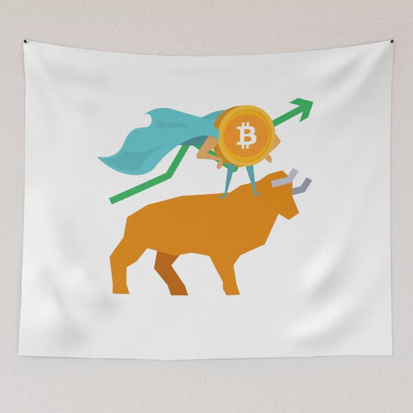 Item preview, Bitcoin Bulls, Caped Cryptocurrency designed and sold by WinningUniverse.