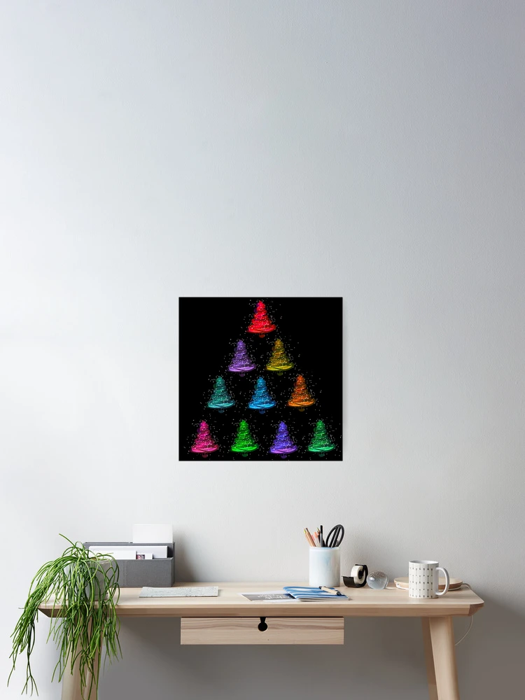 Thumbnail 2 of 3, Poster, Christmas trees designed and sold by Rjaydesigns-.