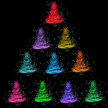 Artwork thumbnail, Christmas trees by Rjaydesigns-