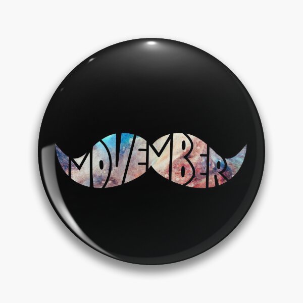 Artikelvorschau, Movember Schnurrbart Text Design in Farben entworfen und verkauft von designminimal.