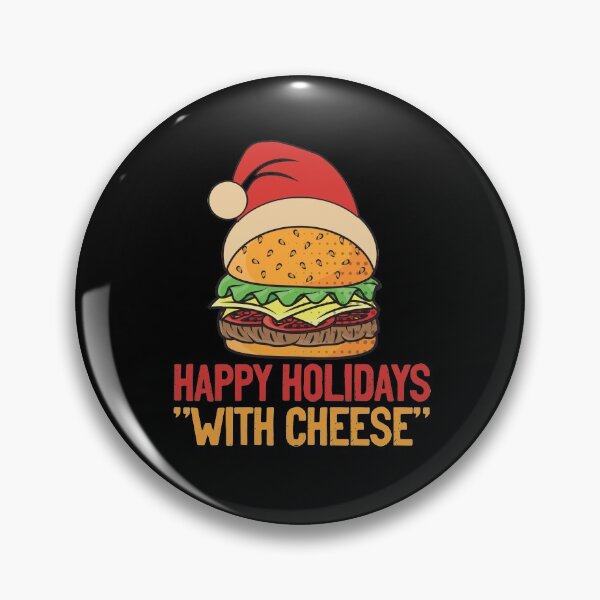 Item preview, Copy of Happy Holidays with Cheese Christmas cheeseburger designed and sold by entwistle2.