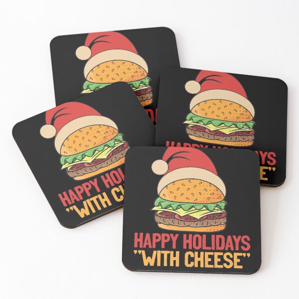 Item preview, Copy of Happy Holidays with Cheese Christmas cheeseburger designed and sold by entwistle2.