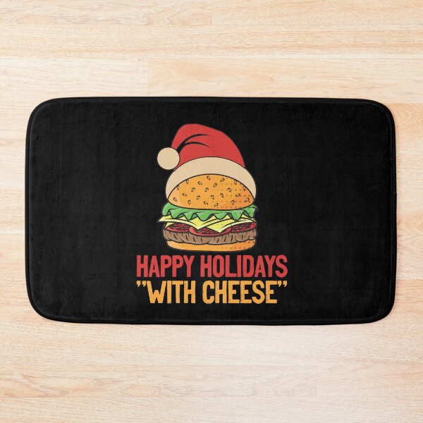 Item preview, Copy of Happy Holidays with Cheese Christmas cheeseburger designed and sold by entwistle2.