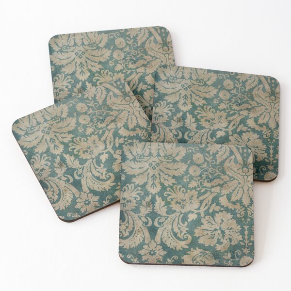 Item preview, Shabby Chic  Victorian Floral Wallpaper designed and sold by The Mysterious Domain Alyne Whiteswan Fine Art Prints and Merch.