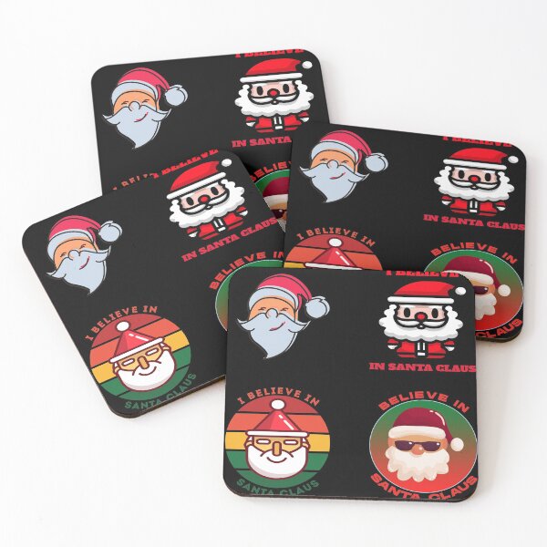 Item preview, I Believe in Santa Xmas Sticker Pack designed and sold by Coder-T.