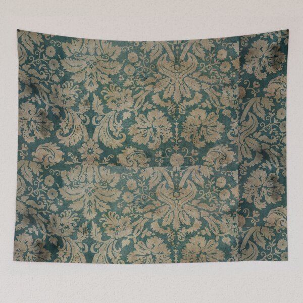 Item preview, Shabby Chic  Victorian Floral Wallpaper designed and sold by The Mysterious Domain Alyne Whiteswan Fine Art Prints and Merch.