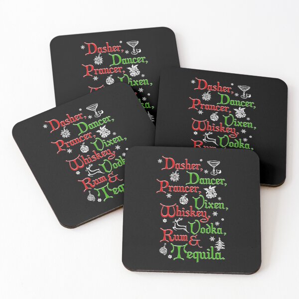 Item preview, Santa's Reindeer and Drinks designed and sold by wheedesign.