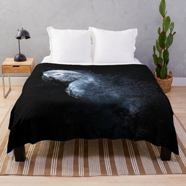 Item preview, African Grey Parrot Space Nebula designed and sold by Alienphysique.
