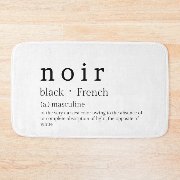 Item preview, noir - black - french word aesthetic  designed and sold by Anouck Heyer.